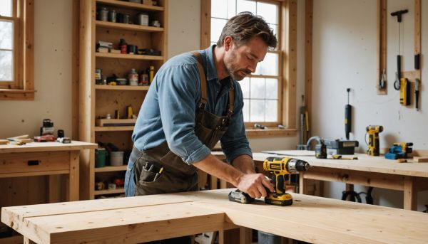 Comment fabriquer une étagère murale en bois brut ?