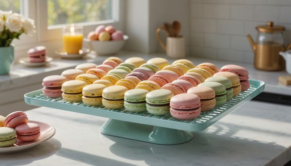 Comment réussir de superbes macarons faits maison ?