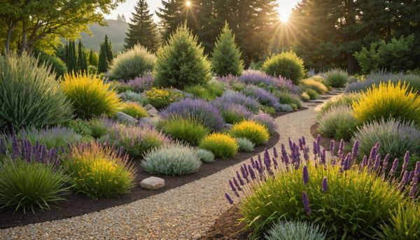 Quels massifs fleuris pour un jardin sans entretien ?